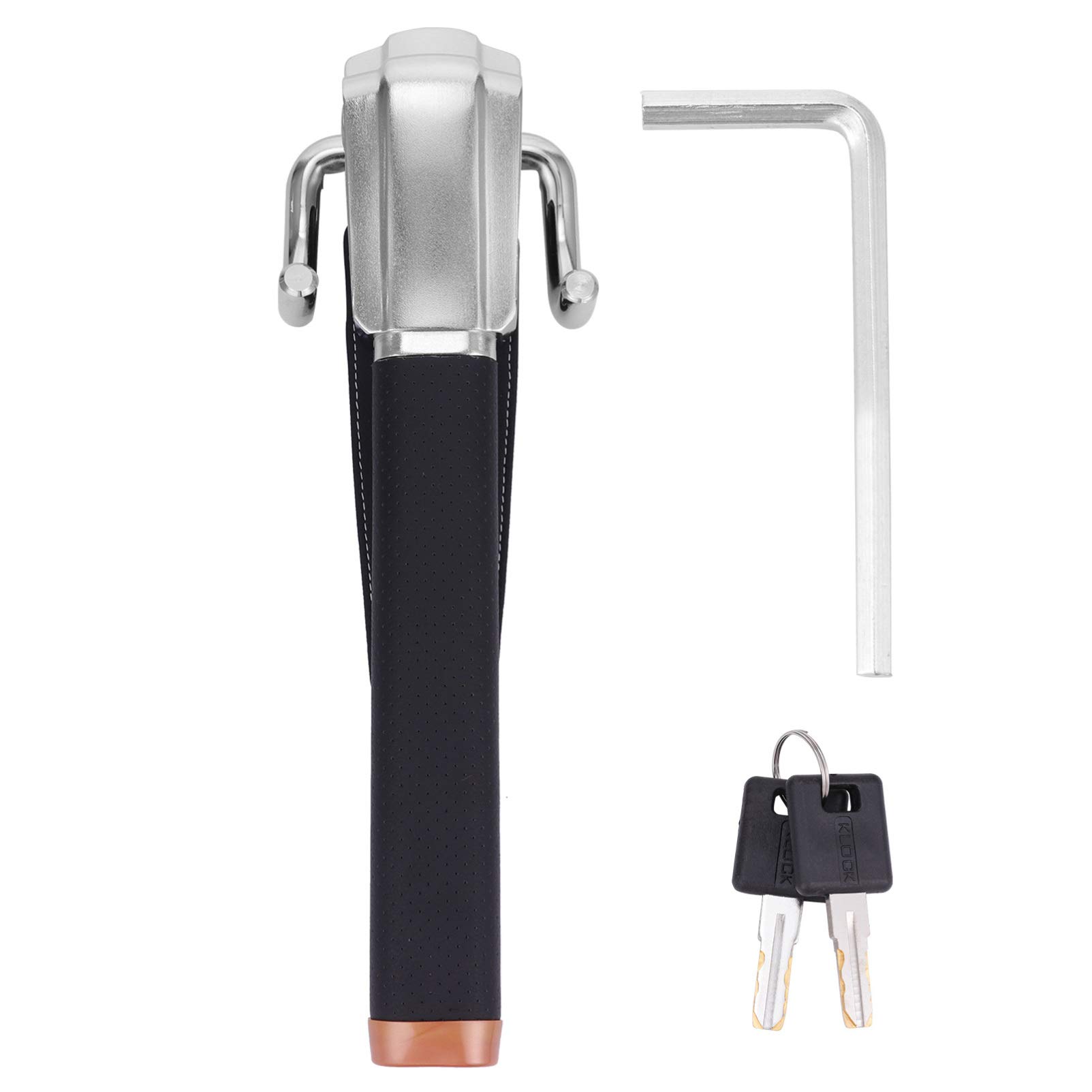 Heavy Duty Anti-Theft Steering Wheel Lock for Cars & Trucks - Durable Car Security Device with Strong Locking Mechanism | Perfect for Travel, Parking & Vehicle Theft Protection
