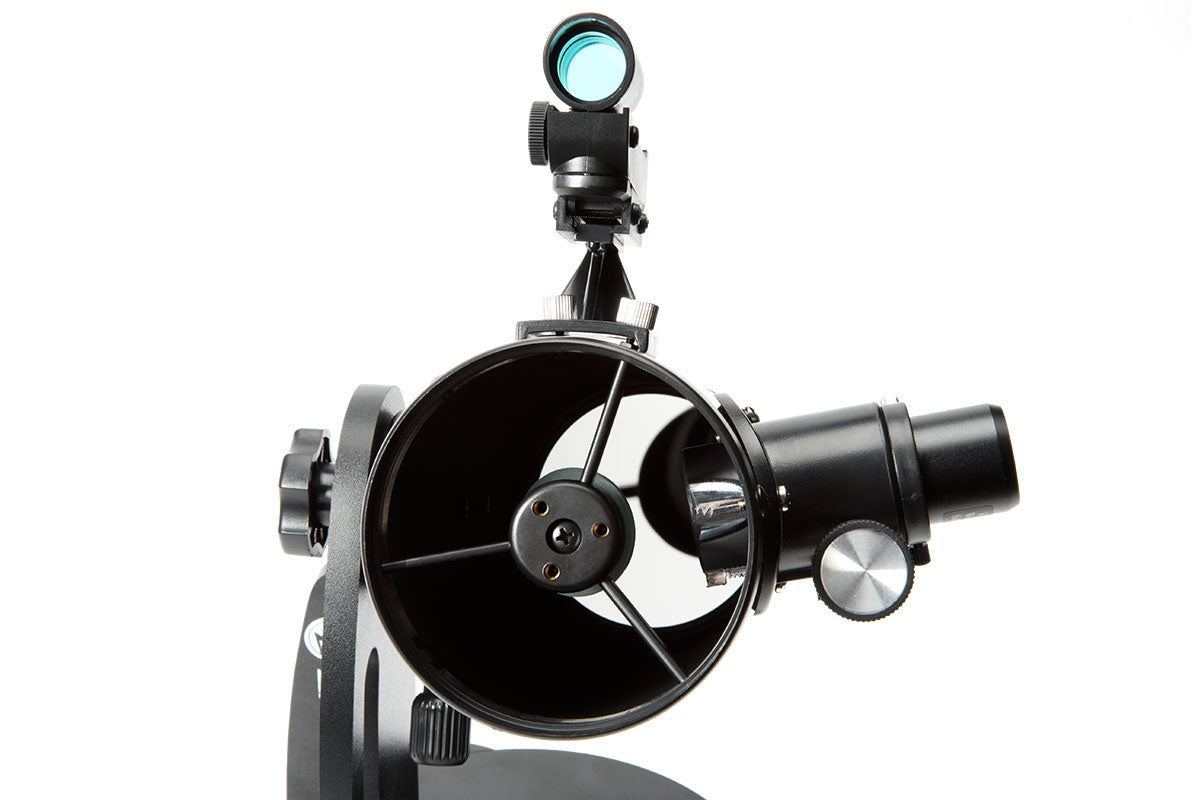 Zhumell Z100 Portable Altazimuth Reflector Telescope - 70mm Aperture for Stargazing, Moon Observation & Astronomy Beginners | Lightweight & Easy to Use for Camping, Backyard Viewing & Travel Adventures