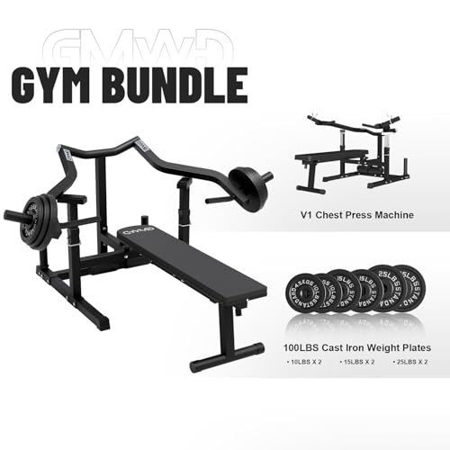 Black with 100LB Iron Plates