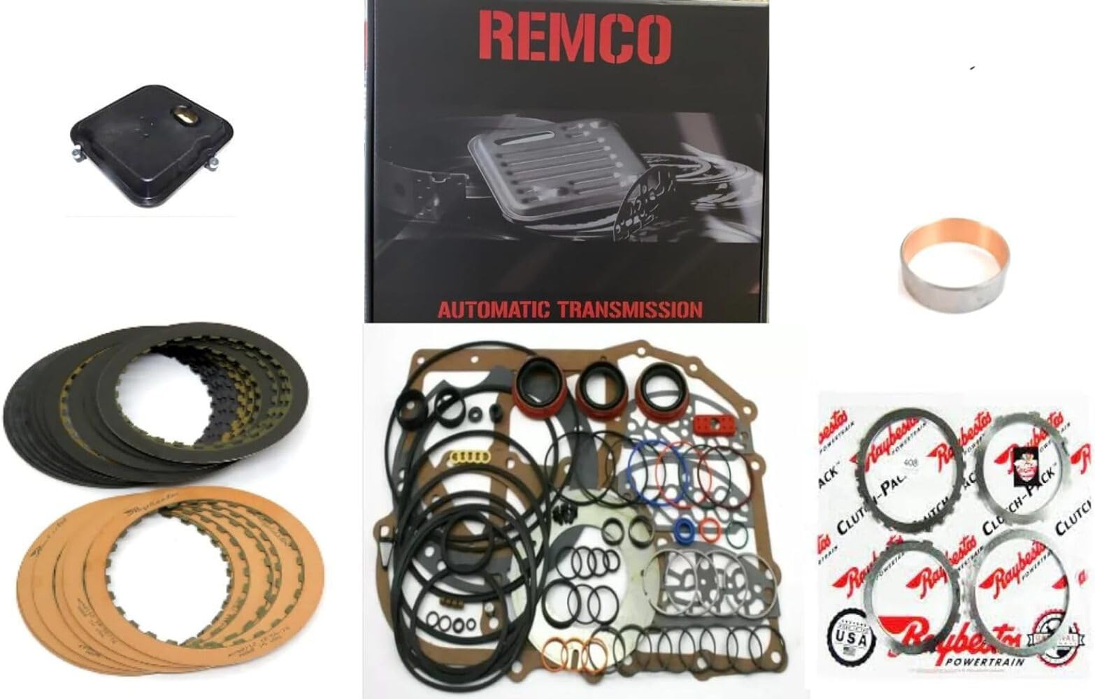 42RLE Transmission Rebuild Kit - Master Overhaul Kit with Clutches & Steels (No Pistons) | Automatic Transmission Repair for Jeep, Dodge & Chrysler Vehicles
