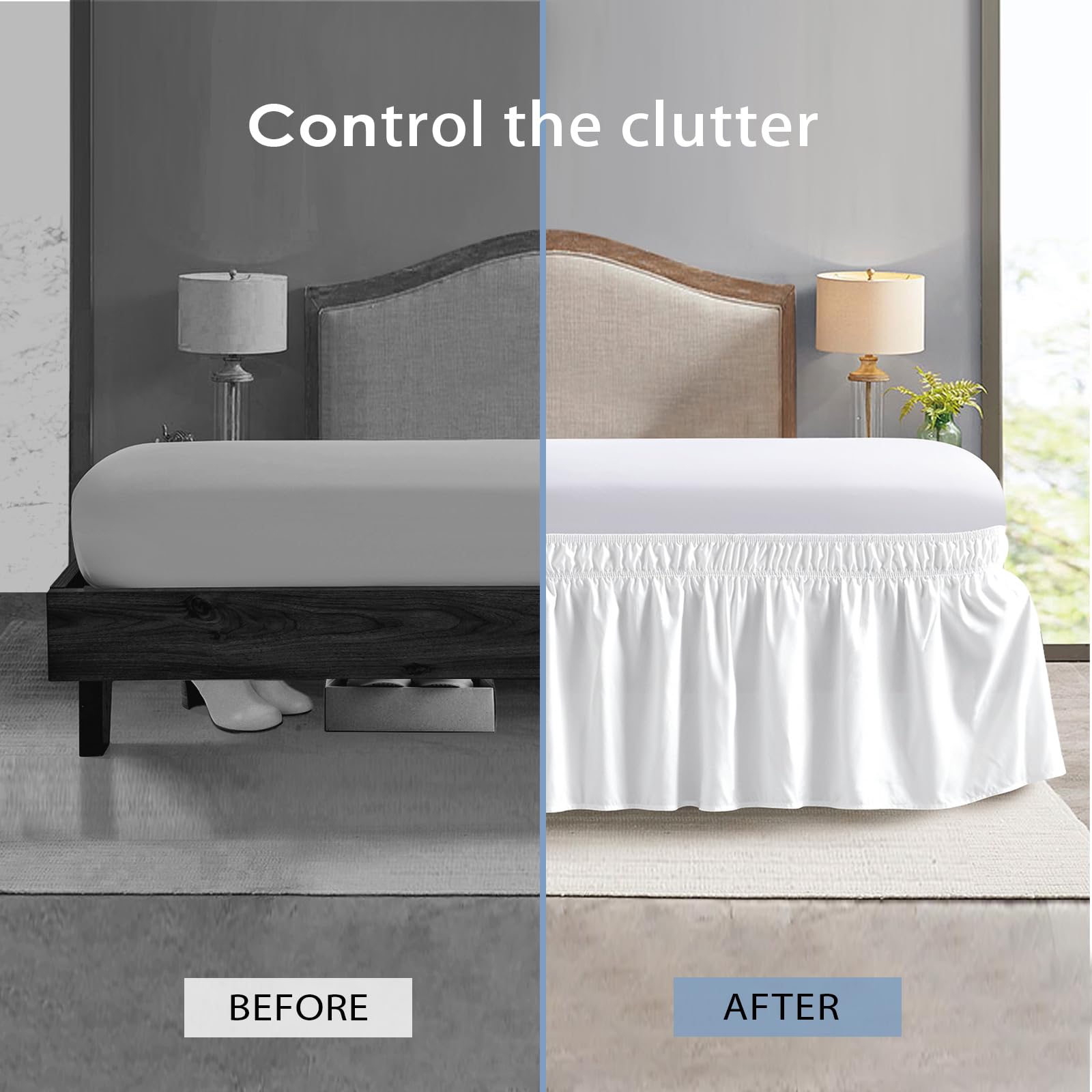Premium King Size Bed Skirt - 15