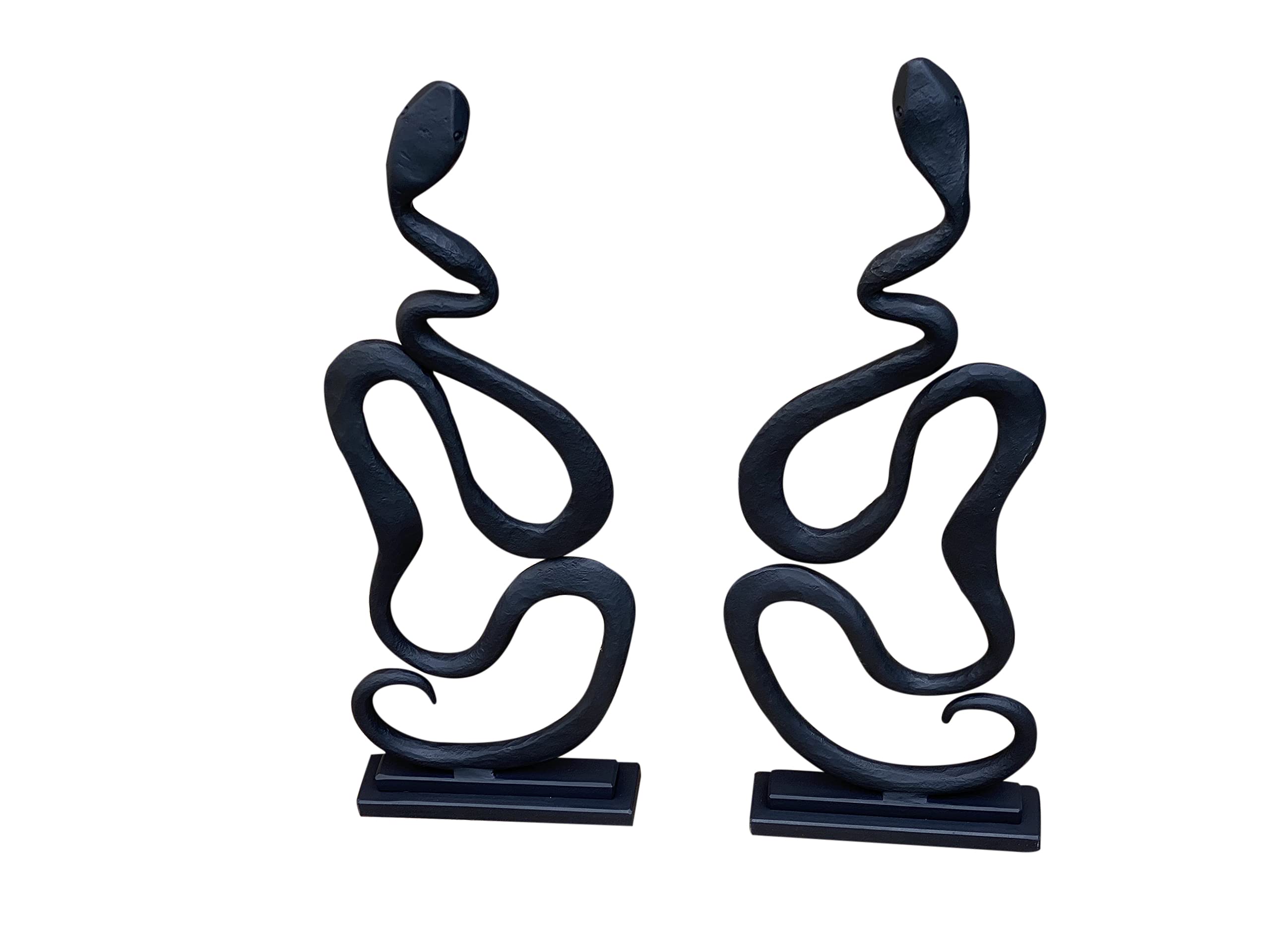 Hand-Forged Fireplace Andirons - Heavy Duty Fireplace Decor for Men - Rustic Fireplace Accessories for Logs & Firewood - Perfect for Cozy Indoor & Outdoor Fireplaces, Cabins, and Camping