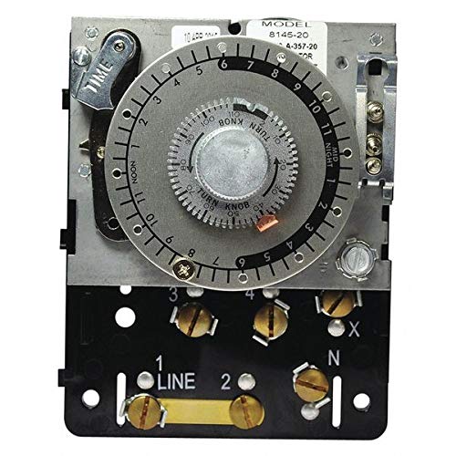 Paragon Commercial Defrost Timer 8145-20m - Replacement Mechanism for Freezers & Refrigerators - Ideal for Restaurant, Grocery Store & Commercial Kitchen Use
