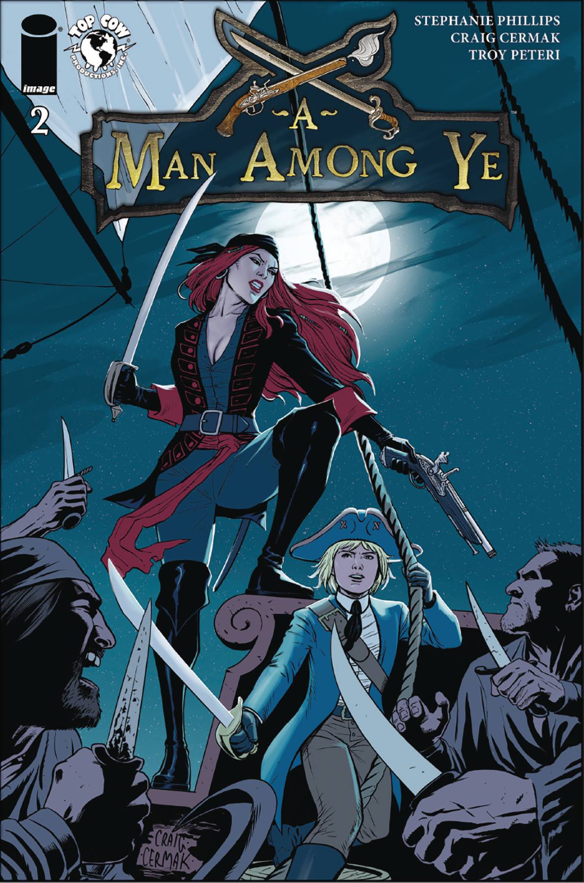 A Man Among Ye #2 - Pirate Adventure Graphic Novel | Action-Packed Comic for Adults & Teens | Perfect for Gifts, Collectors & Comic Book Fans