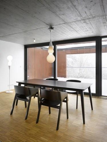 Jylland Dining Table by Ton - Modern Scandinavian Wooden Dining Table for Home & Restaurant - Perfect for Family Dinners & Entertaining Guests