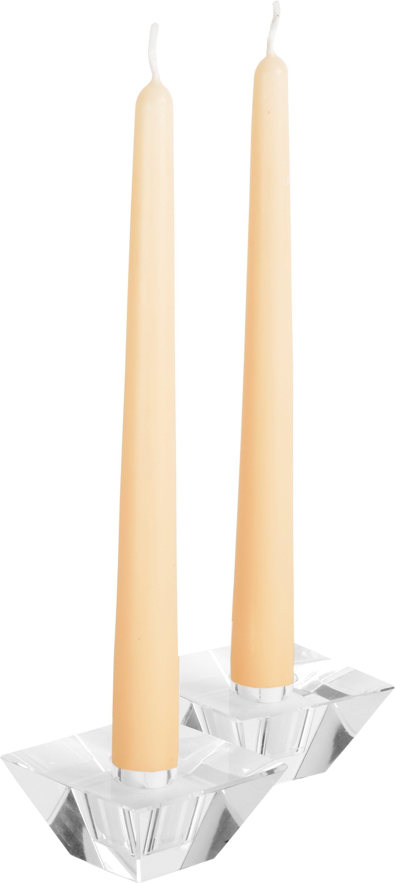 12 Inch Cream Taper Candles - Premium Long-Lasting Dripless Candles for Weddings, Dining, Church & Home Decor (Set of 12)
