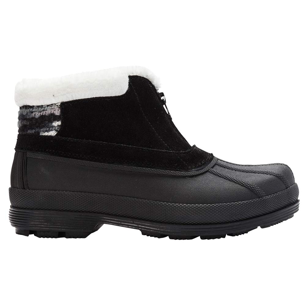 Propét Women's Lumi Ankle Snow Booties - Waterproof Winter Boots for Women with Warm Fleece Lining - Perfect for Snowy Weather, Hiking & Outdoor Activities