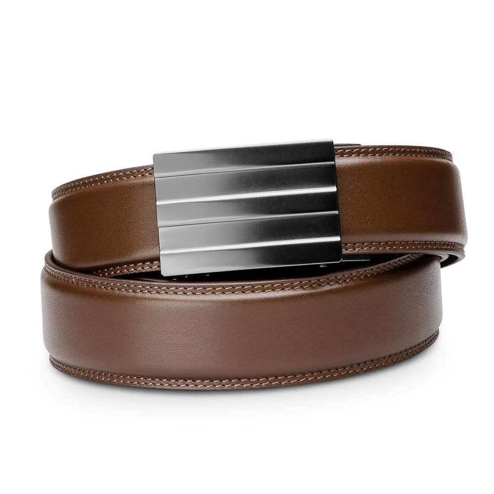 ENDEAVOR BUCKLE | Classic Genuine Leather Belt 1.37