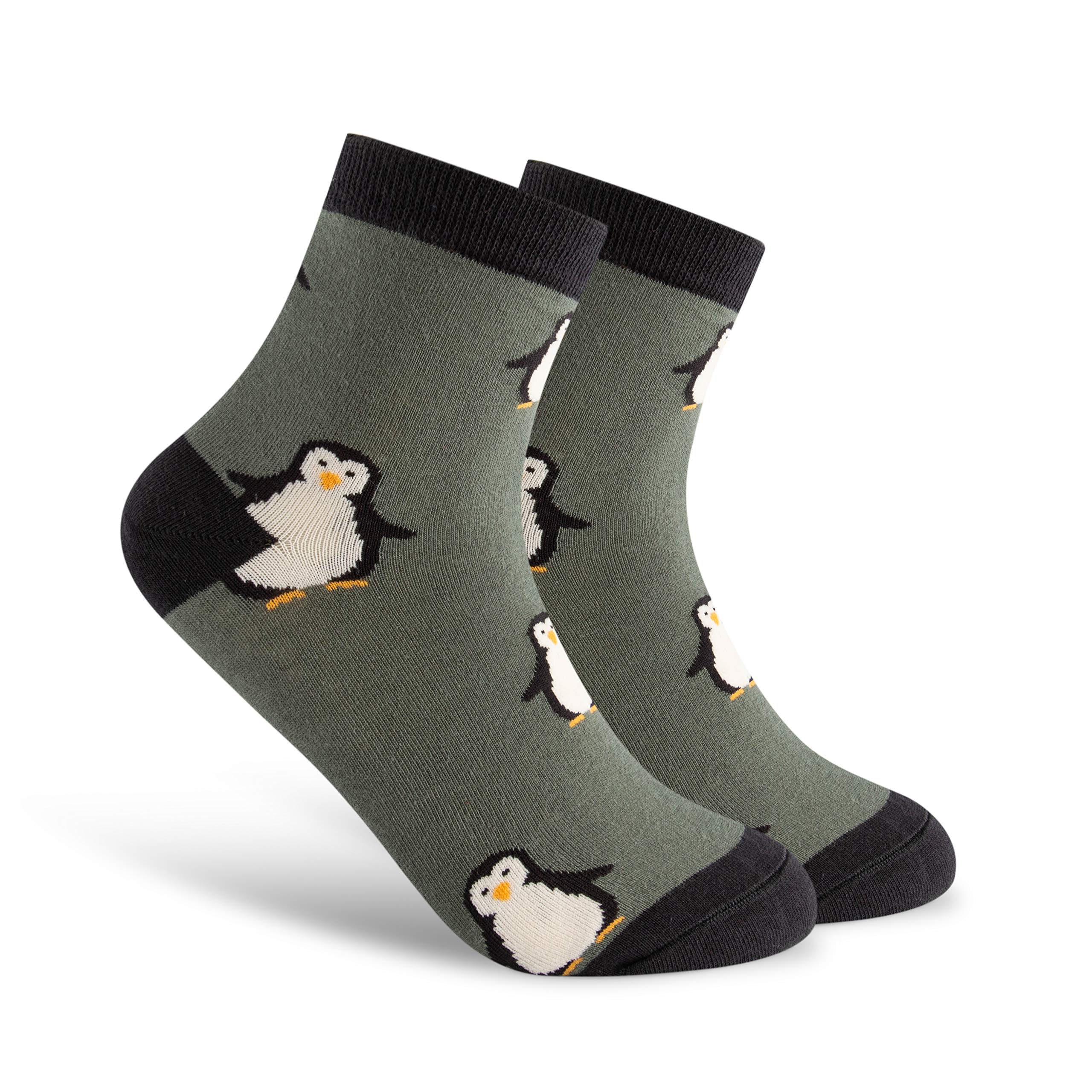 Women's Funky Colorful Crew Socks with Cute Patterns - Comfortable Casual Socks for Daily Wear, Workout, Gifts & Fashion Outfits