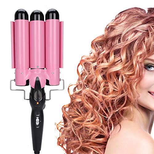 Professional Hair Curling Iron & Waver - 3-in-1 Styling Tool for Long Lasting Waves & Curls [US Plug] - Perfect for Home Use, Salon Styling & Special Occasions