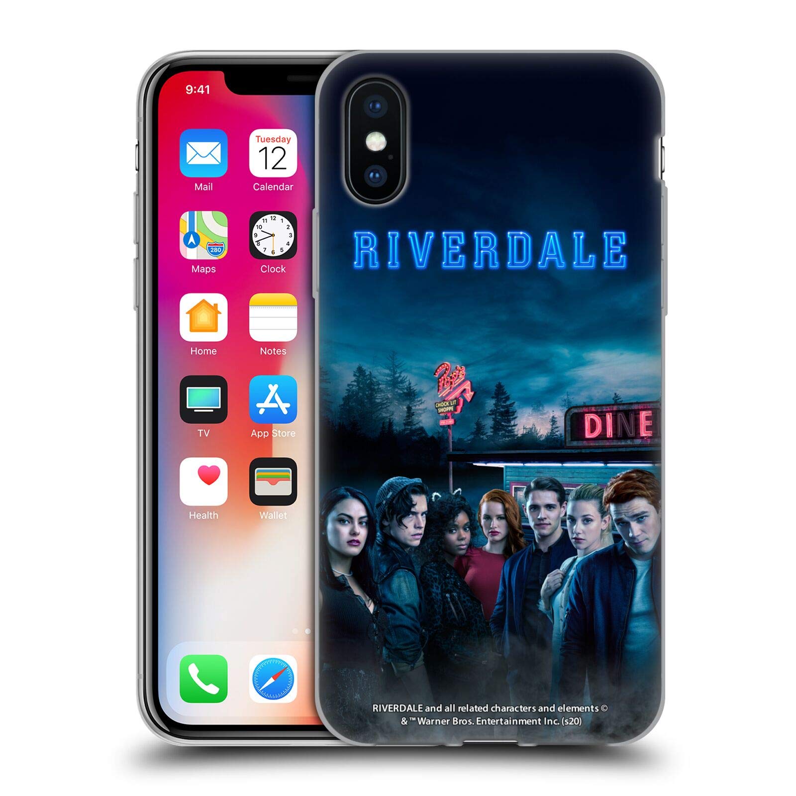 Official Riverdale Graphic Soft Gel Case for Apple iPhone X/Xs - 3 Unique Designs, Licensed by Head Case Designs - Perfect for Fans, Gifts & Show Enthusiasts