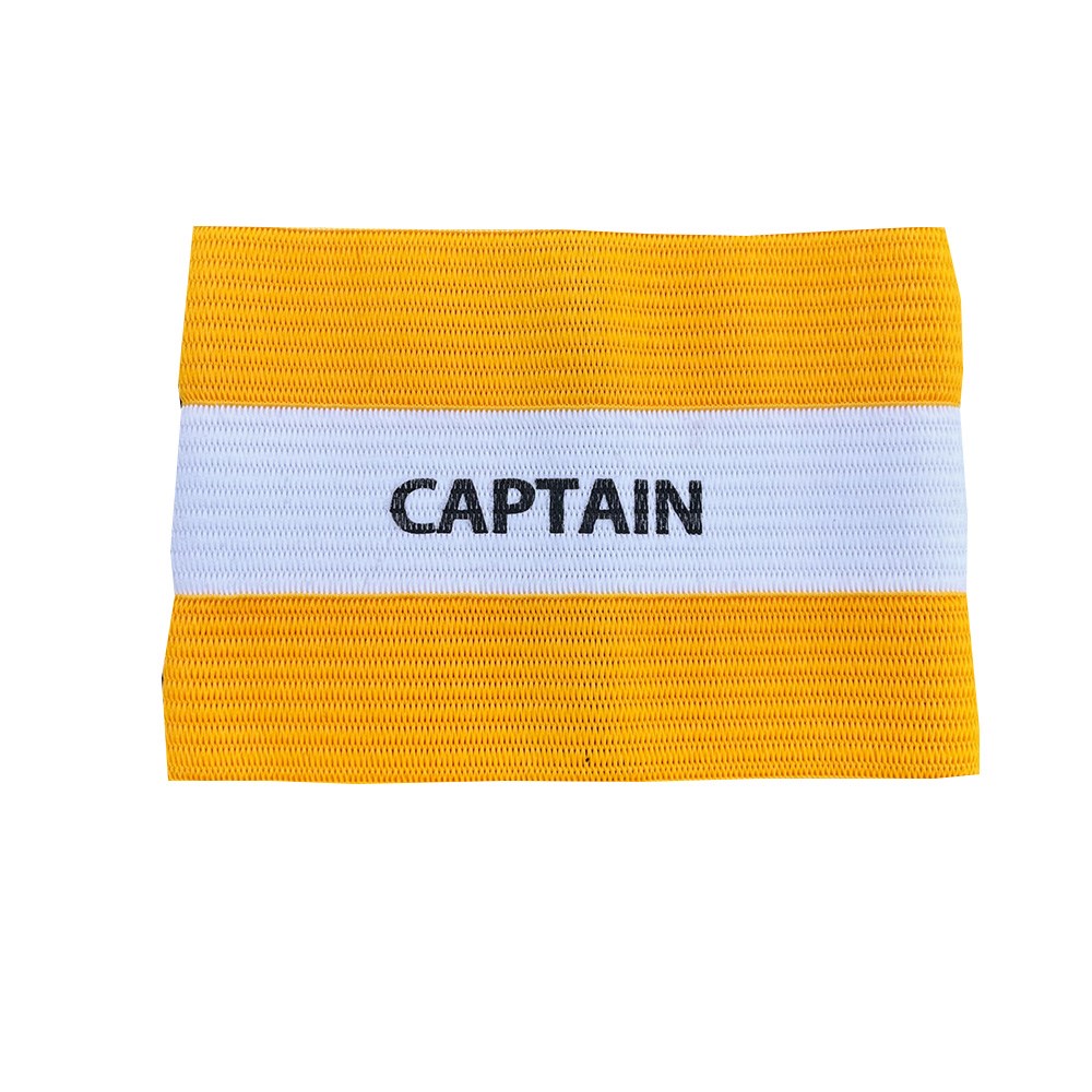 Premium Senior Captain's Armband - Gold Striped Design for Soccer, Football & Team Leadership | Perfect for Games, Training & Sports Events