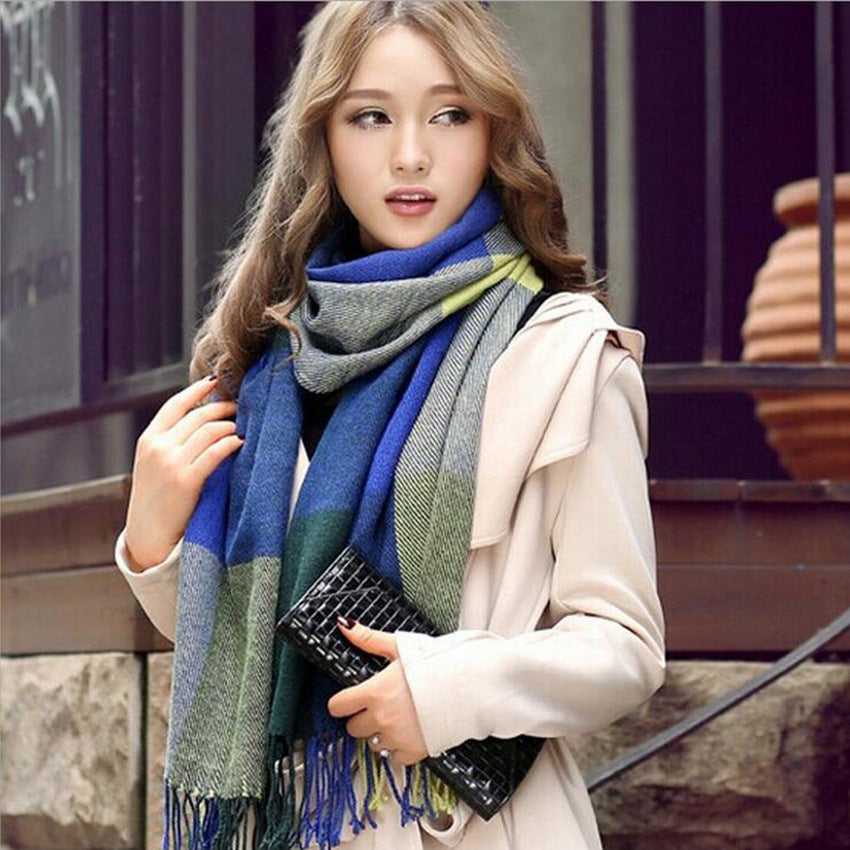 Luxury Cashmere Scarf for Women - Soft Winter Wrap Shawl - Perfect for Cold Weather, Office & Evening Outfits