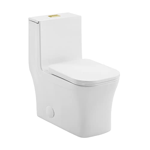 White with Brushed Gold Hardware