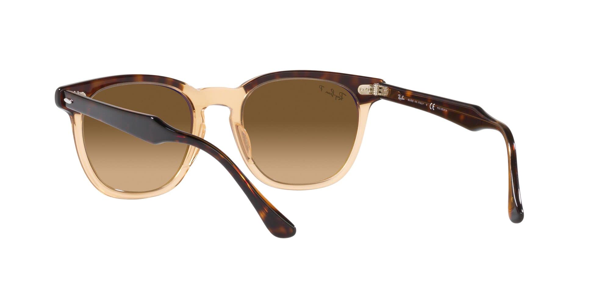 Ray-Ban RB2298 Hawkeye Square Sunglasses for Men & Women - UV Protection Polarized Lenses - Classic Aviator Style for Driving, Travel & Outdoor Activities