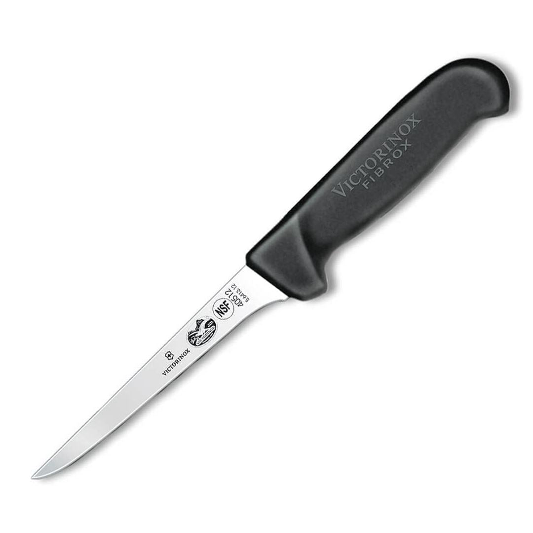 Victorinox 5-Inch Boning Knife with Non-Slip Fibrox Handle - Professional Kitchen Knife for Meat, Poultry & Fish - Perfect for Butchers, Chefs & Home Cooking