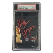 Hulk Hogan Autographed WWE WWF Cut Signature PSA/DNA Certified 85082037 - Wrestling Memorabilia for Collectors & Sports Fans