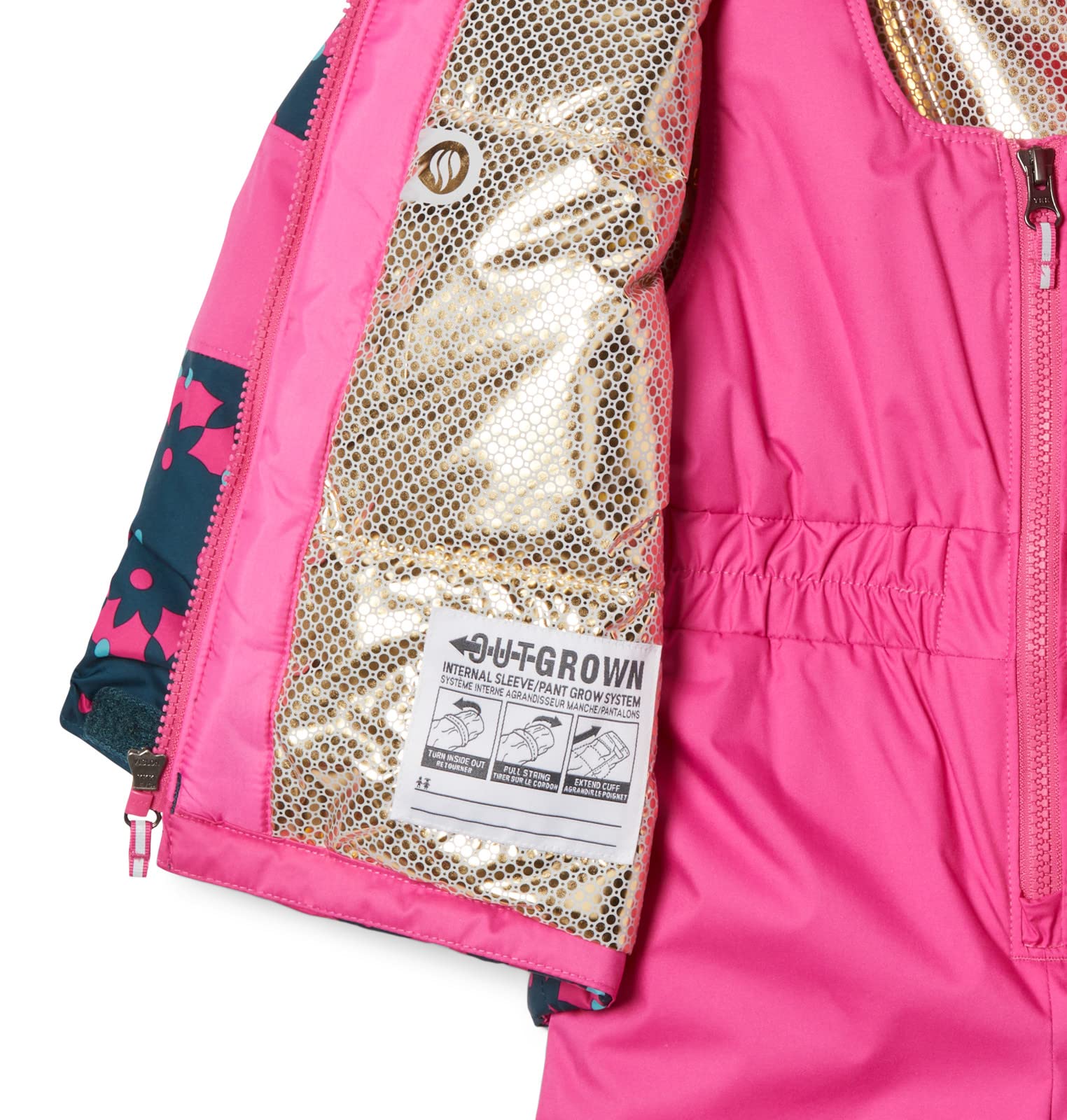Columbia Baby Girls' Mighty Mogul Jacket & Snow Pants Set - Waterproof Winter Outerwear for Toddler Girls 1-3 Years | Perfect for Snow Play, Sledding & Cold Weather Adventures
