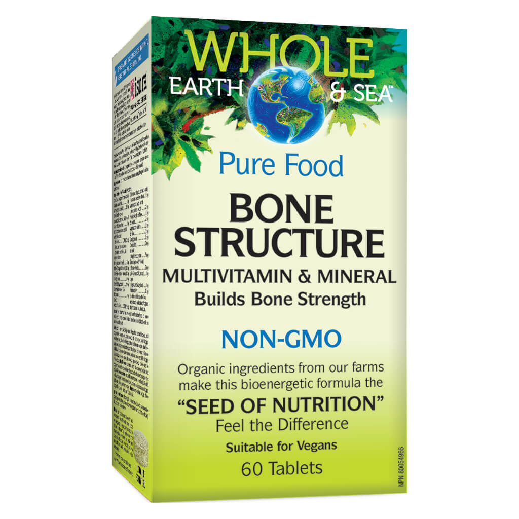 Bone Structure Multivitamin & Mineral Supplement - Supports Strong Bones & Joint Health - Ideal for Adults & Seniors for Daily Wellness