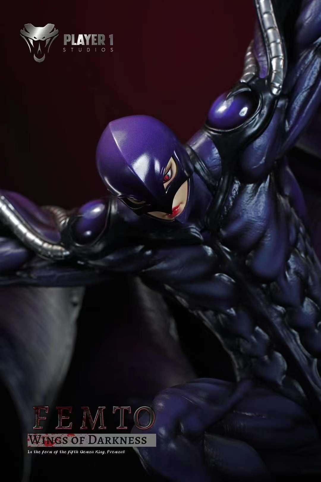 Player 1 Studio Custom Order Femto Dark Eagle Cosplay Costume - Premium Anime Figure Collectible for Fans & Gift Ideas | Perfect for Halloween, Comic Con & Cosplay Events