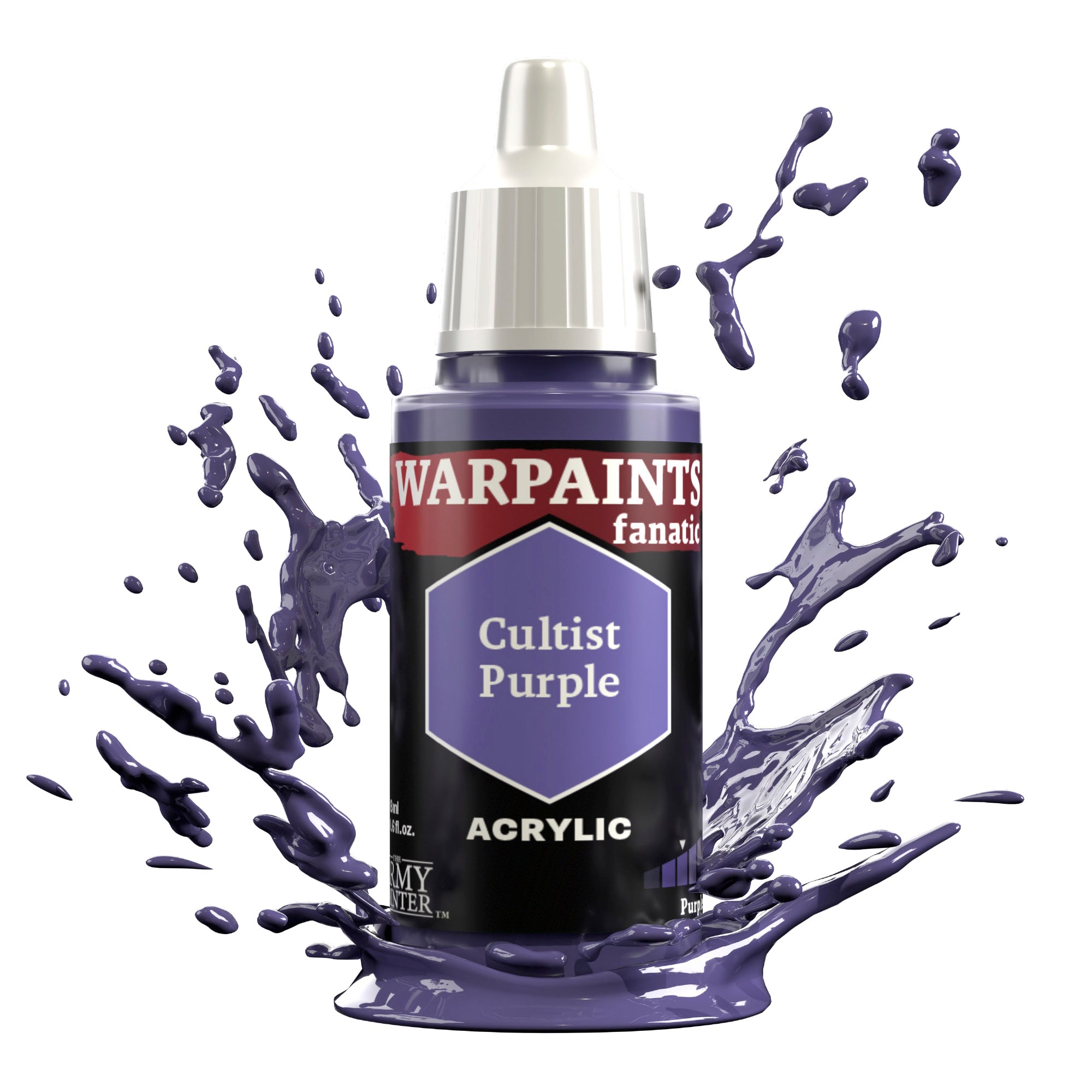 Warpaints Fanatic: Cultist Purple - Premium Fantasy & Cosplay Makeup for Halloween, LARP, and Theatrical Performances