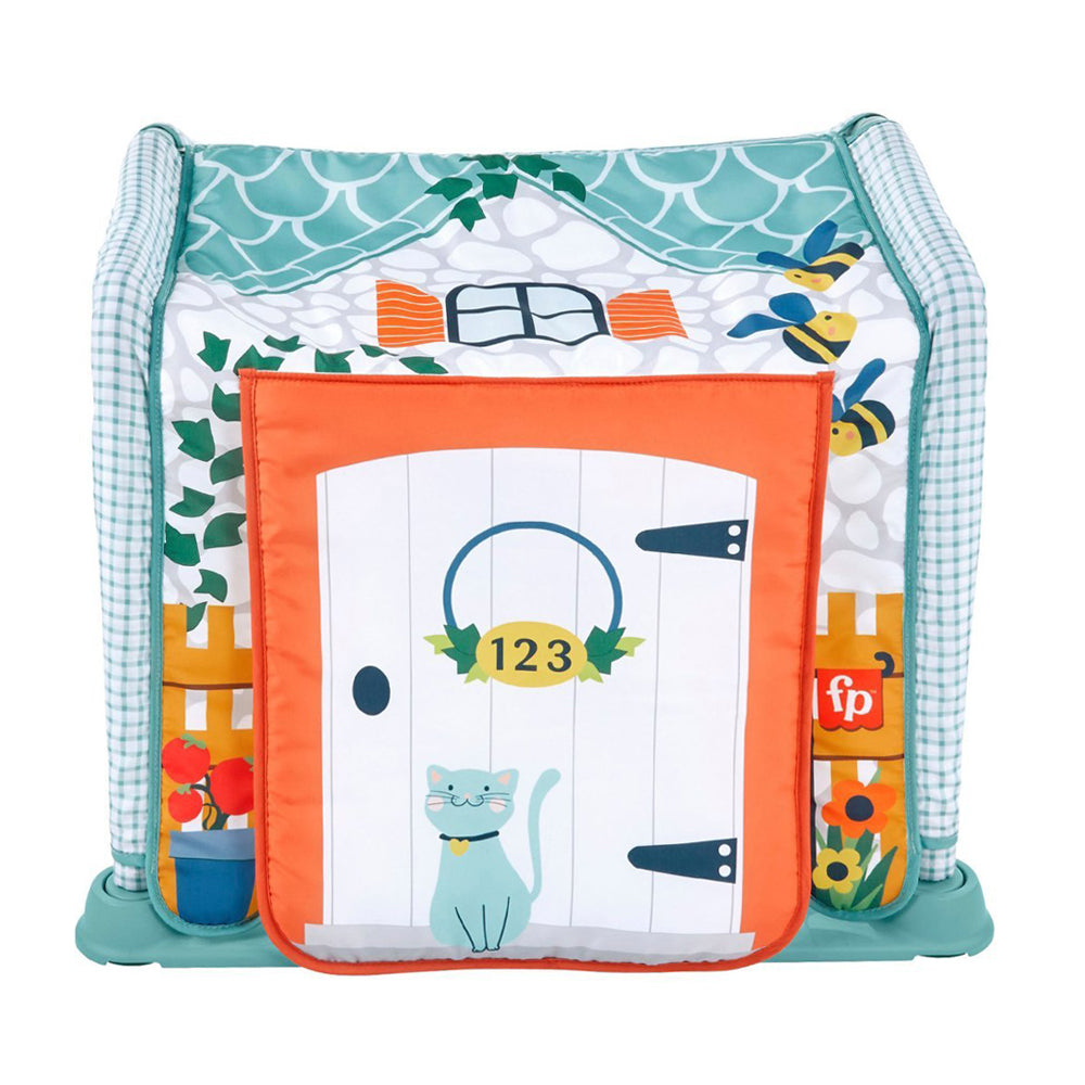 Fisher Price 3-in-1 Crawl & Play Activity Gym for Babies - Interactive Learning Toy with Lights, Sounds & Crawling Mat - Perfect for Tummy Time, Sensory Play & Early Development
