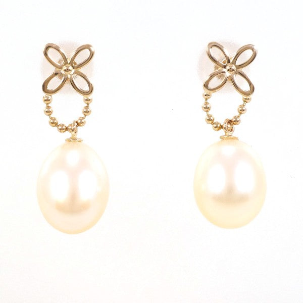 18K Pink Gold Pearl Earrings for Women - Elegant & Timeless Jewelry Gift for Weddings, Parties & Special Occasions