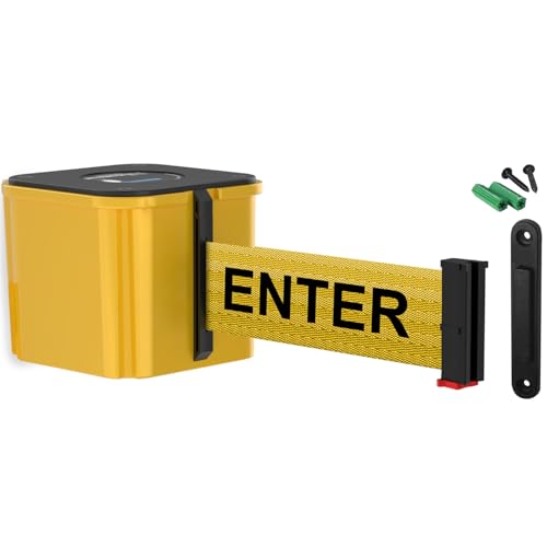 Yellow Case w/ Caution Do Not Enter Belt
