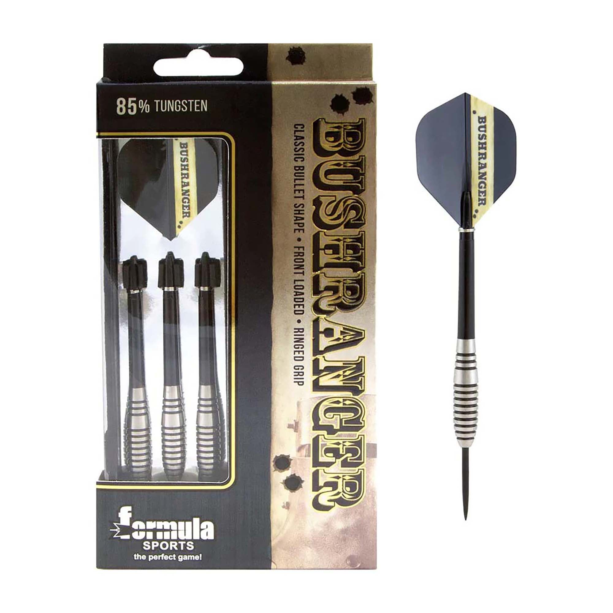 Bushranger 85% Tungsten Steel 24g Professional Darts for Precision Throwing - Perfect for Bars, Home Game Rooms & Competitive Play