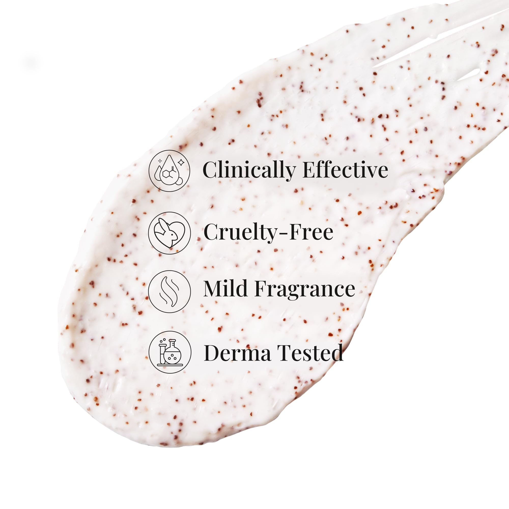 Earthraga Deep Cleansing Salicylic Acid (1%) & Coffee Face Scrub - Gentle Exfoliator for Acne & Pimple Control with Cocoa Butter, Walnut, Cucumber Extracts & Jojoba Beads (100ml) - Perfect for Oily & Combination Skin Daily Skincare Routine