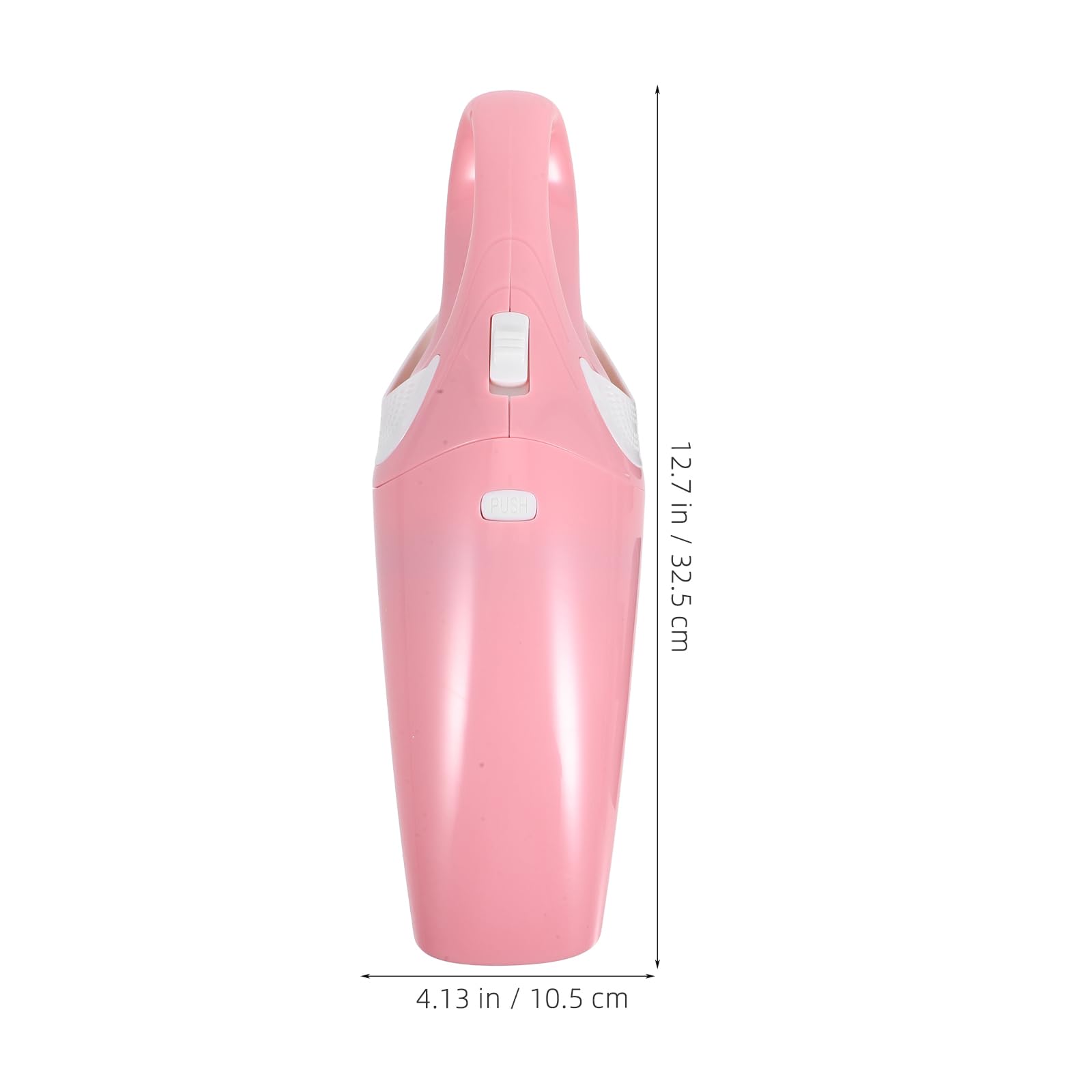 Wakauto Cordless Handheld Vacuum Cleaner - Mini USB Rechargeable Wet/Dry Vacuum for Keyboard, Car, Computer, Pet Hair - Portable Dust Collector for Home & Office Use (Pink)