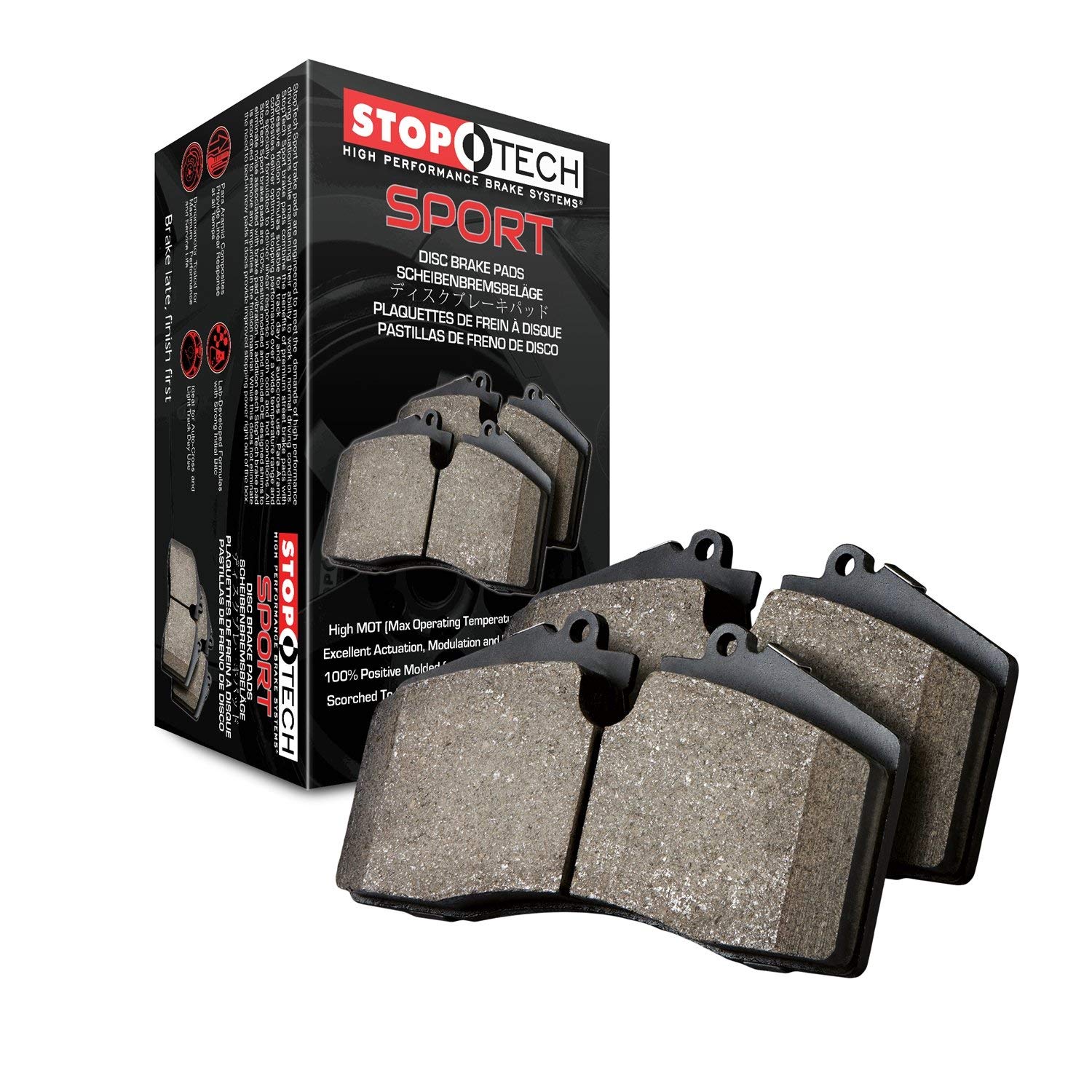 High-Performance Disc Brake Pads for Cars & Trucks - Premium Quality Brake Pads for Smooth & Safe Stopping - Perfect for Daily Commute, Highway Driving & Off-Road Adventures