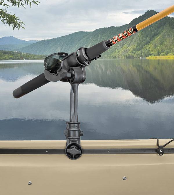 RAM Adapt A Post™ Side Track Base (RAP AAPRU) - Universal Mounting Solution for Truck Accessories & Off-Road Vehicles - Perfect for Camping, Overlanding & Work Trucks