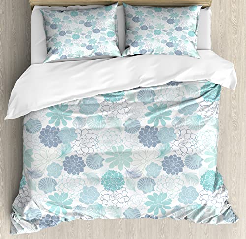 White Seafoam Ceil Blue
