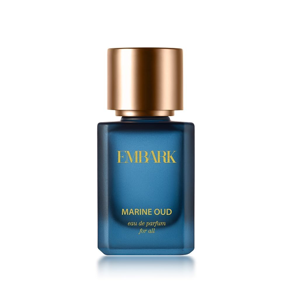 Premium EMBARK OUD Marine Perfume for Men & Women - 50ml Long Lasting Unisex Fragrance with Luxurious Oud Scent | Perfect for Date Nights, Special Occasions & Daily Wear