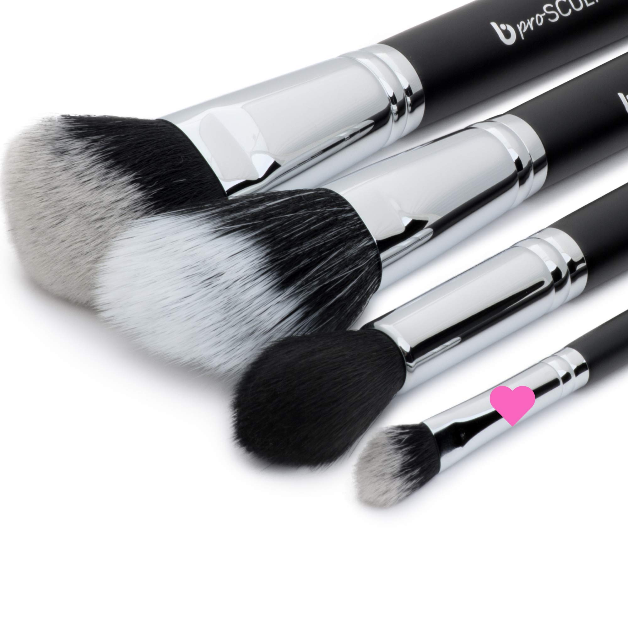Nose Contour Brush - Vegan Synthetic for Precision Makeup - Perfect for Nose, Lips & Eyes