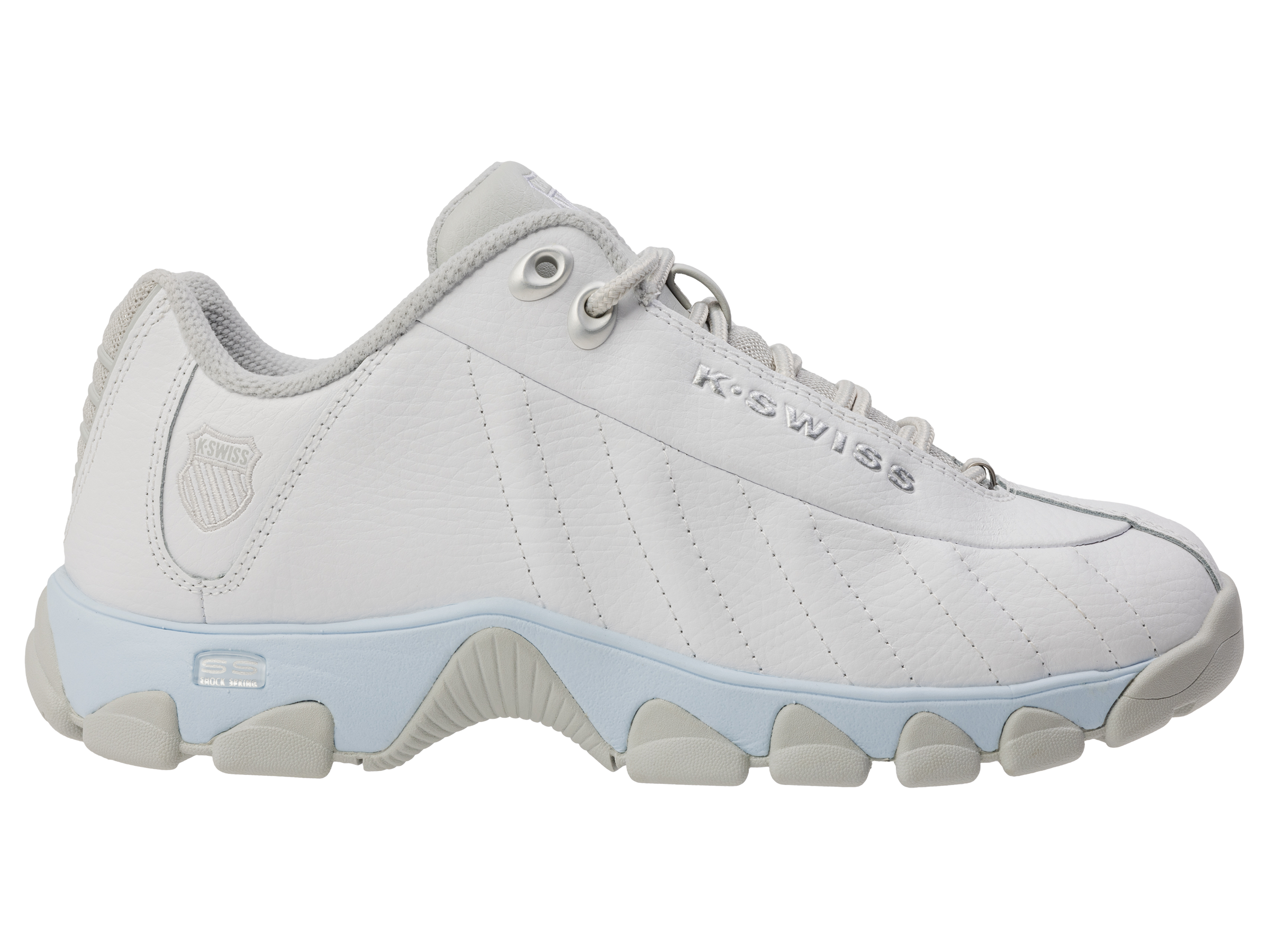 ST329 CMF White Gray Ice Blue Running Shoes for Men - Lightweight Comfortable Athletic Sneakers for Jogging, Gym Workouts & Outdoor Activities
