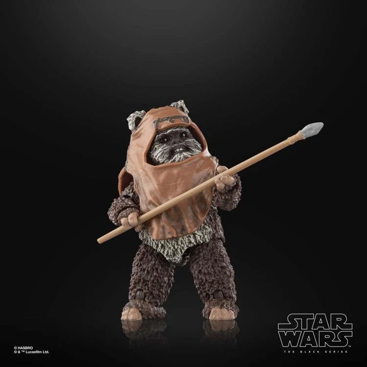Star Wars The Black Series Wicket W. Warrick Action Figure - Return of the Jedi 6-Inch Collectible Toy for Fans & Display