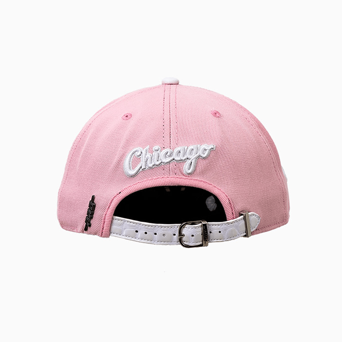Chicago White Sox MLB Official Leather Visor Wool Snapback Hat - Adjustable Baseball Cap for Men & Women - Perfect for Games, Outdoor Sports & Casual Wear