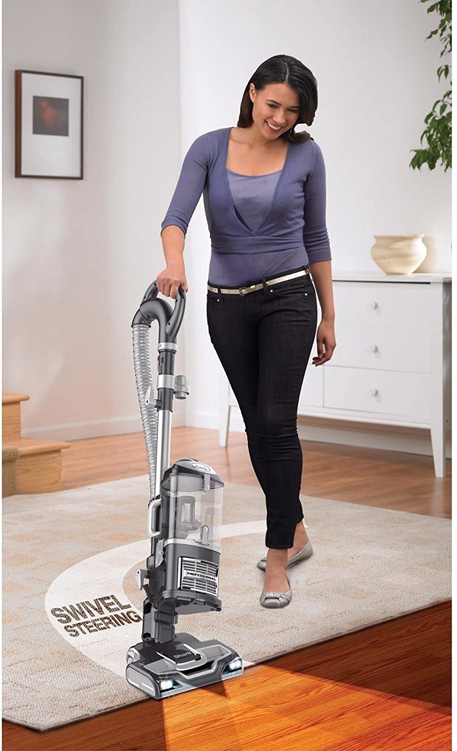 SHARK Navigator Pro Lift Away Vacuum Cleaner - Certified Refurbished with Home Essentials Warranty (Model UV541) | Powerful Suction for Pet Hair, Carpets & Hard Floors | Ideal for Home Cleaning & Allergy Relief