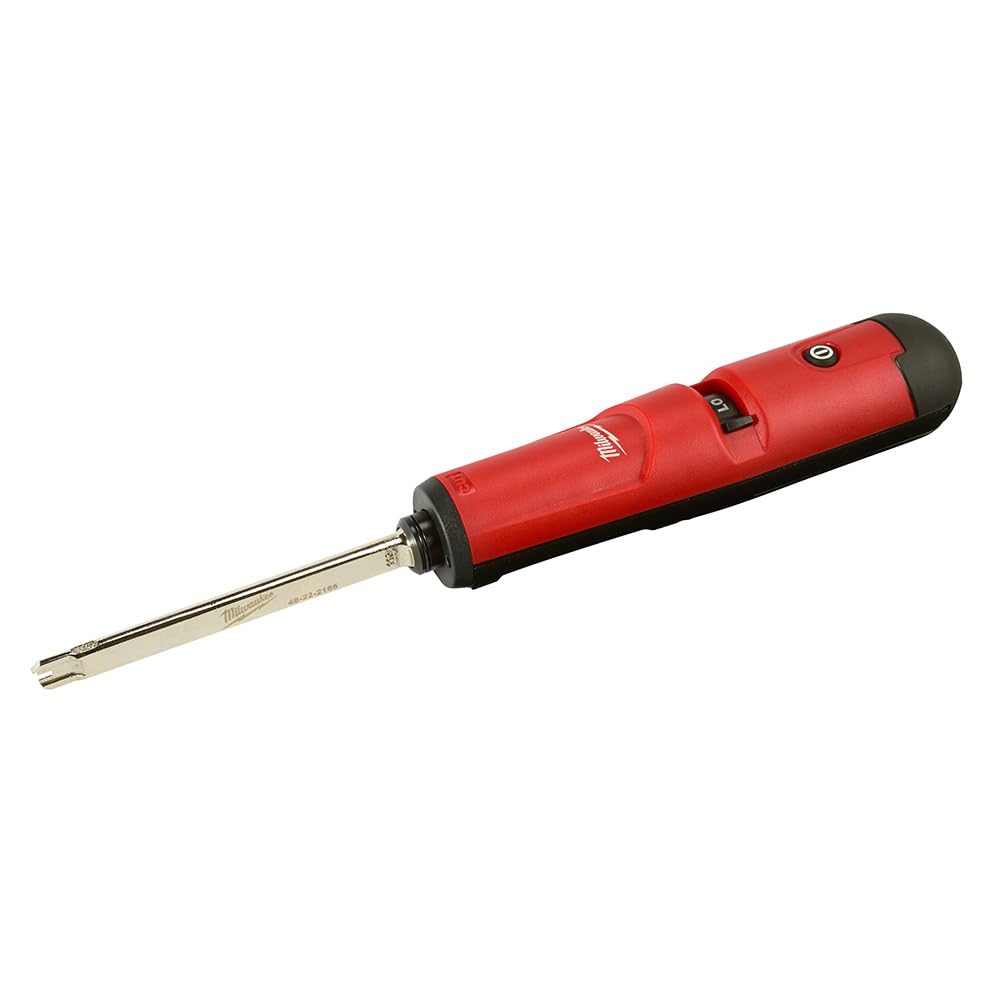 Milwaukee 48-22-2165 Punchdown Tool with Regular & Extended Blade - Professional Network Cable Termination Tool for Ethernet, Cat5, Cat6 Wiring - Ideal for IT Technicians & Telecom Installations