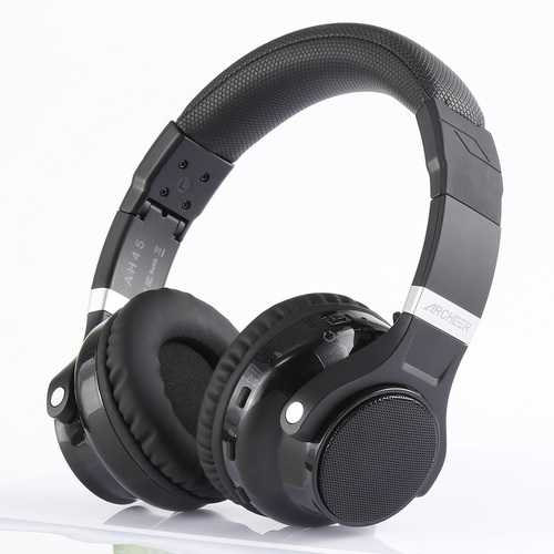 ARCHEER AH45 Wireless Bluetooth Headphones with Built-in Speaker - Comfortable Over-Ear Headset for iPhone, Android, Smartphones & Tablets - Perfect for Gaming, Music & Online Classes