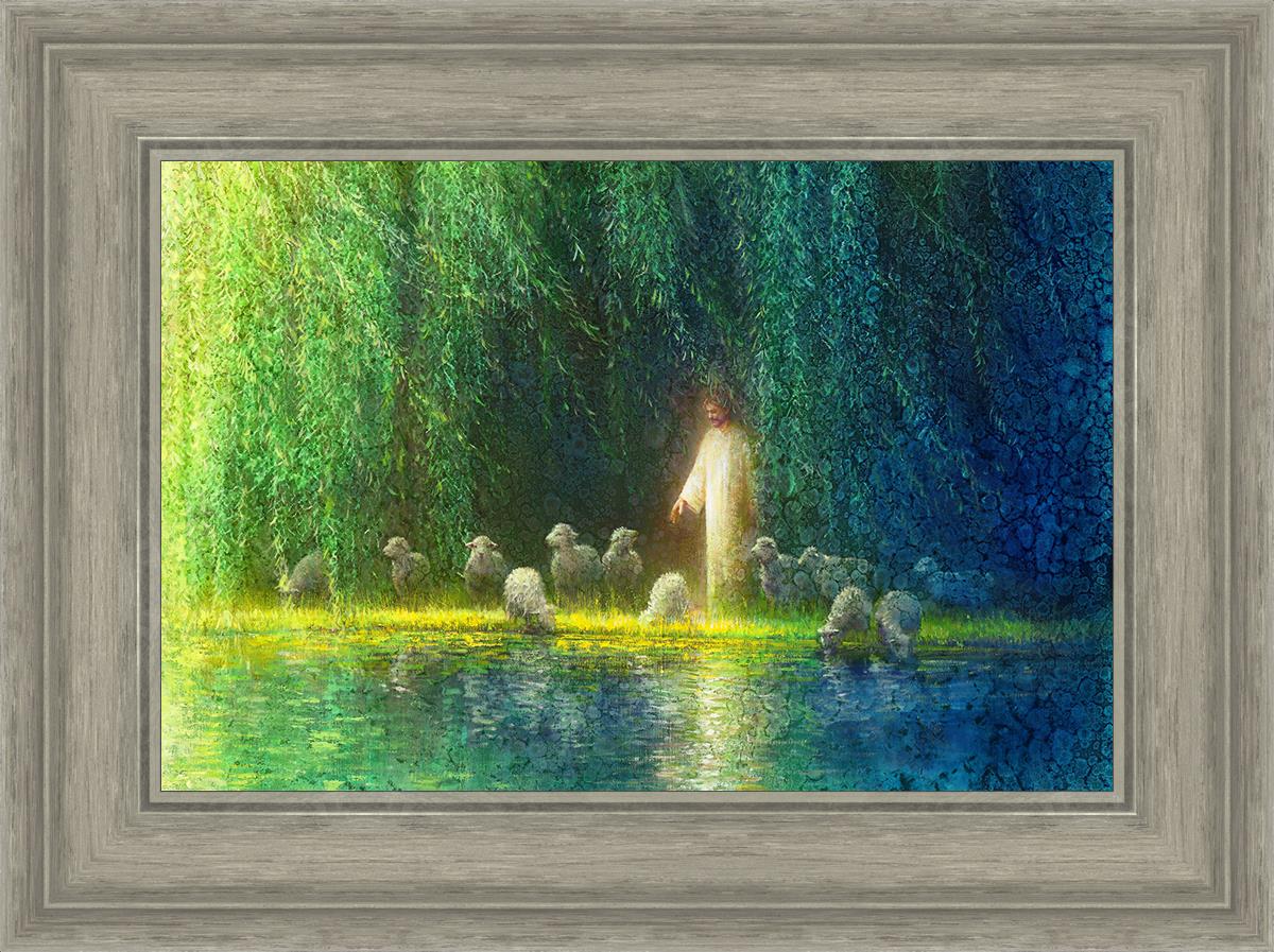 Among the Willows - Handmade Boho Wall Art Decor for Living Room, Bedroom & Nursery | Nature-Inspired Home Decor for Boho Chic & Farmhouse Style