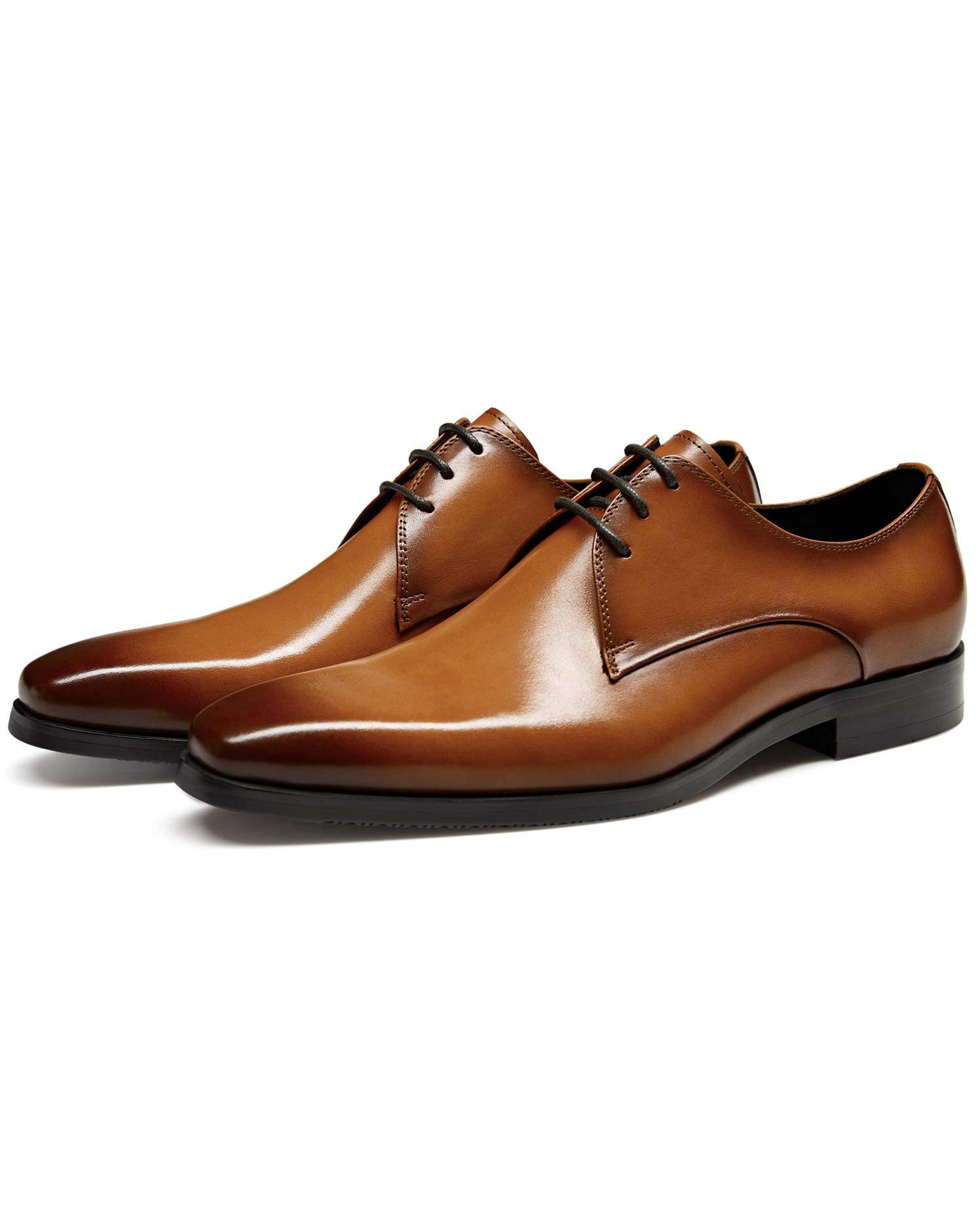 FRASOICUS Men's Genuine Leather Oxford Dress Shoes - Classic Formal Business & Wedding Shoes for Professional Style