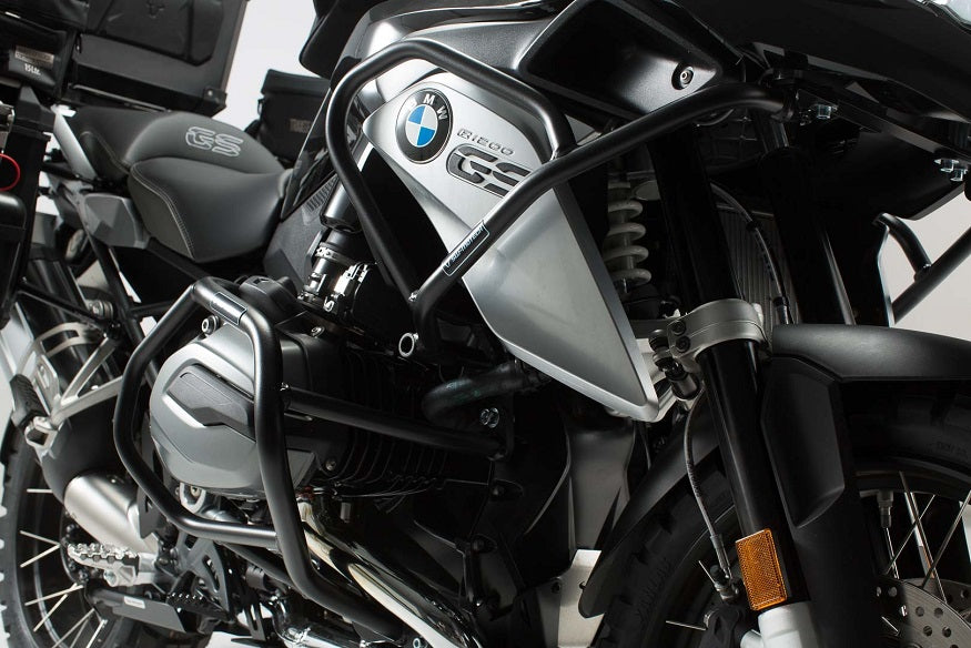 SW Motech R1200GS WC Upper Crash Bars - Heavy Duty Motorcycle Protection for BMW R1200GS Adventure - Perfect for Off-Road Riding & Adventure Tours