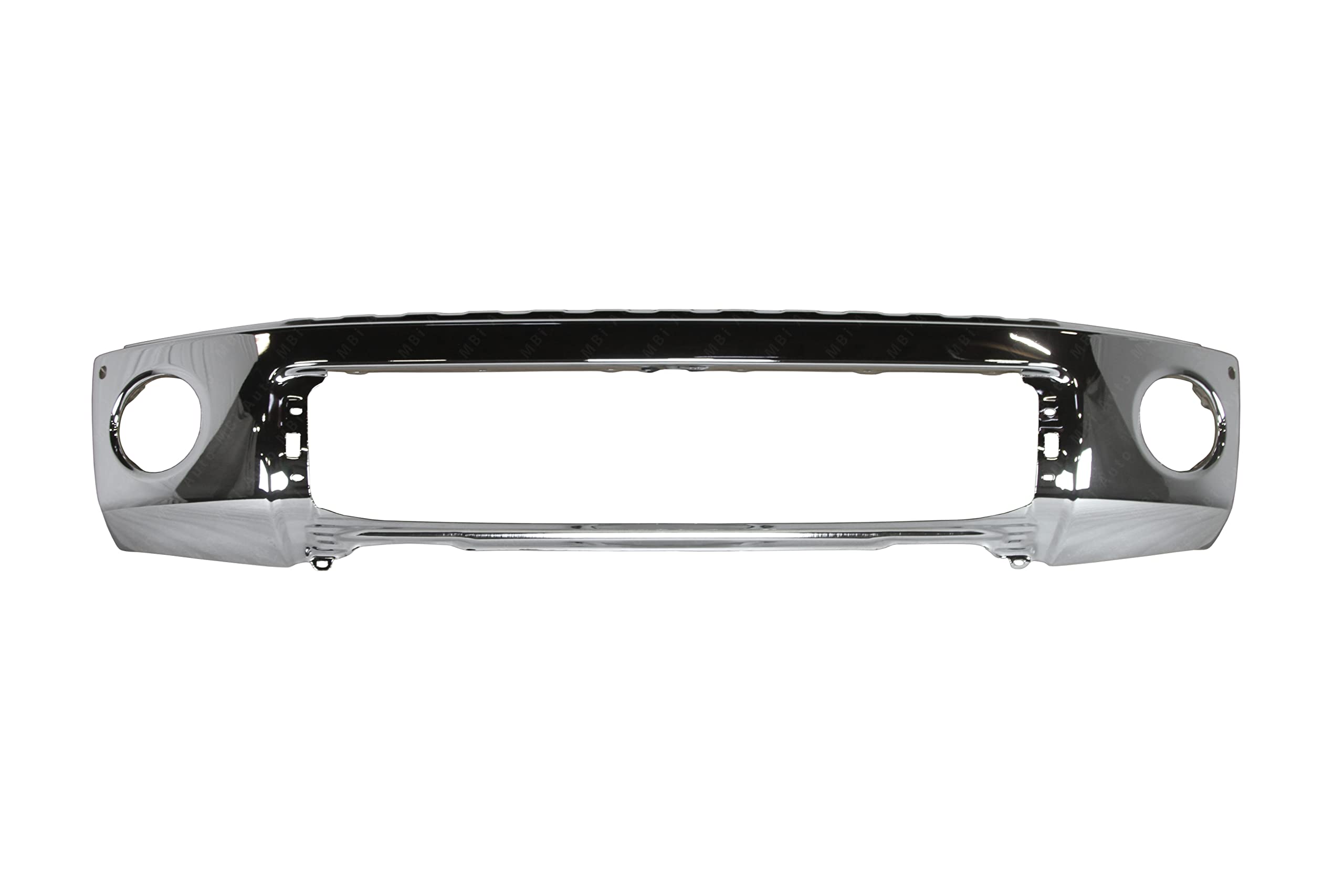 2007-2013 Toyota Tundra Chrome Steel Front Bumper Replacement | CPP TO1002181 | Durable Protection for Off-Road & Daily Driving