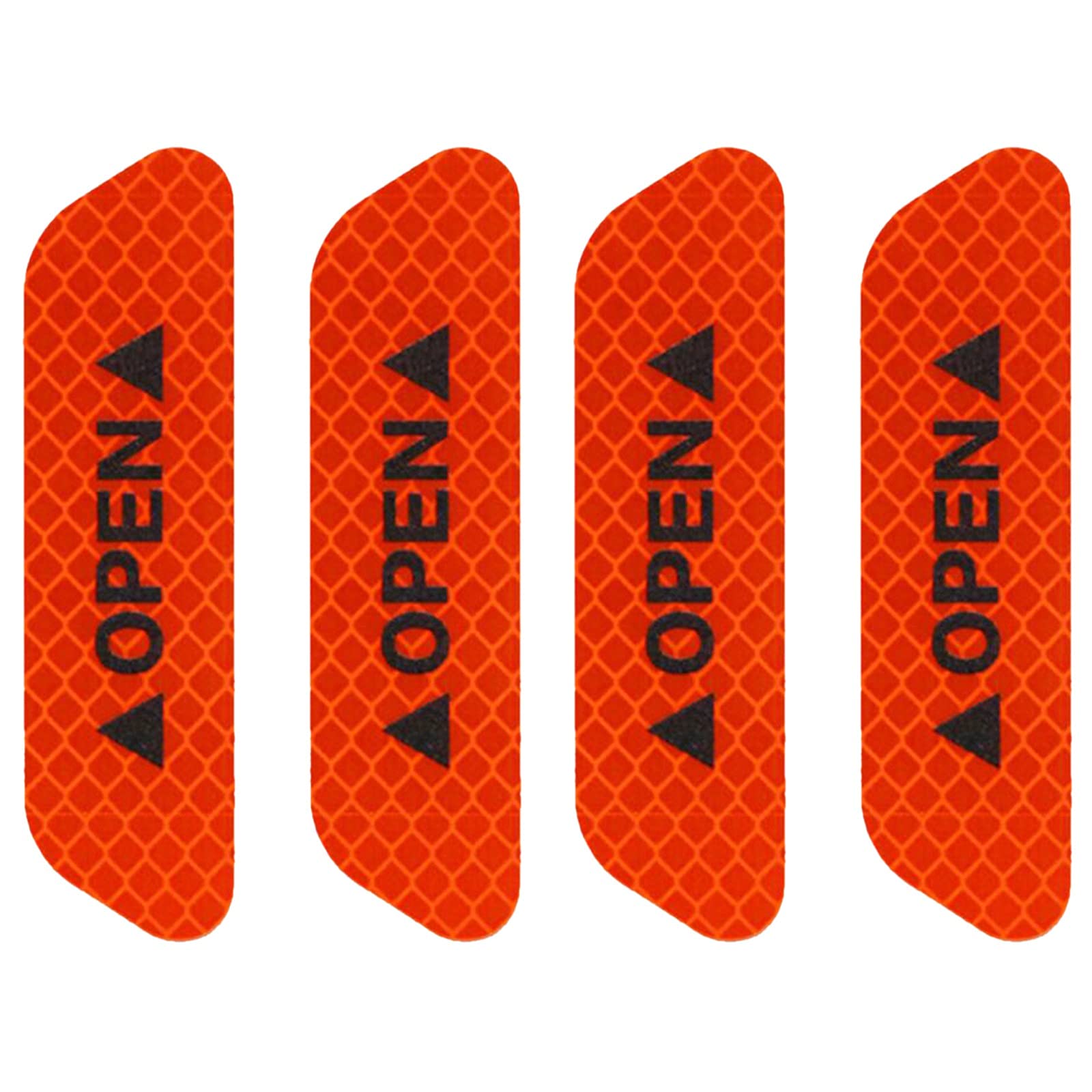 Universal Car Anti-Collision Warning Stickers - Reflective Magnetic Signs for Vehicle Safety | Cover Dents & Scratches | Perfect for Parking Lots, Garages & Road Safety