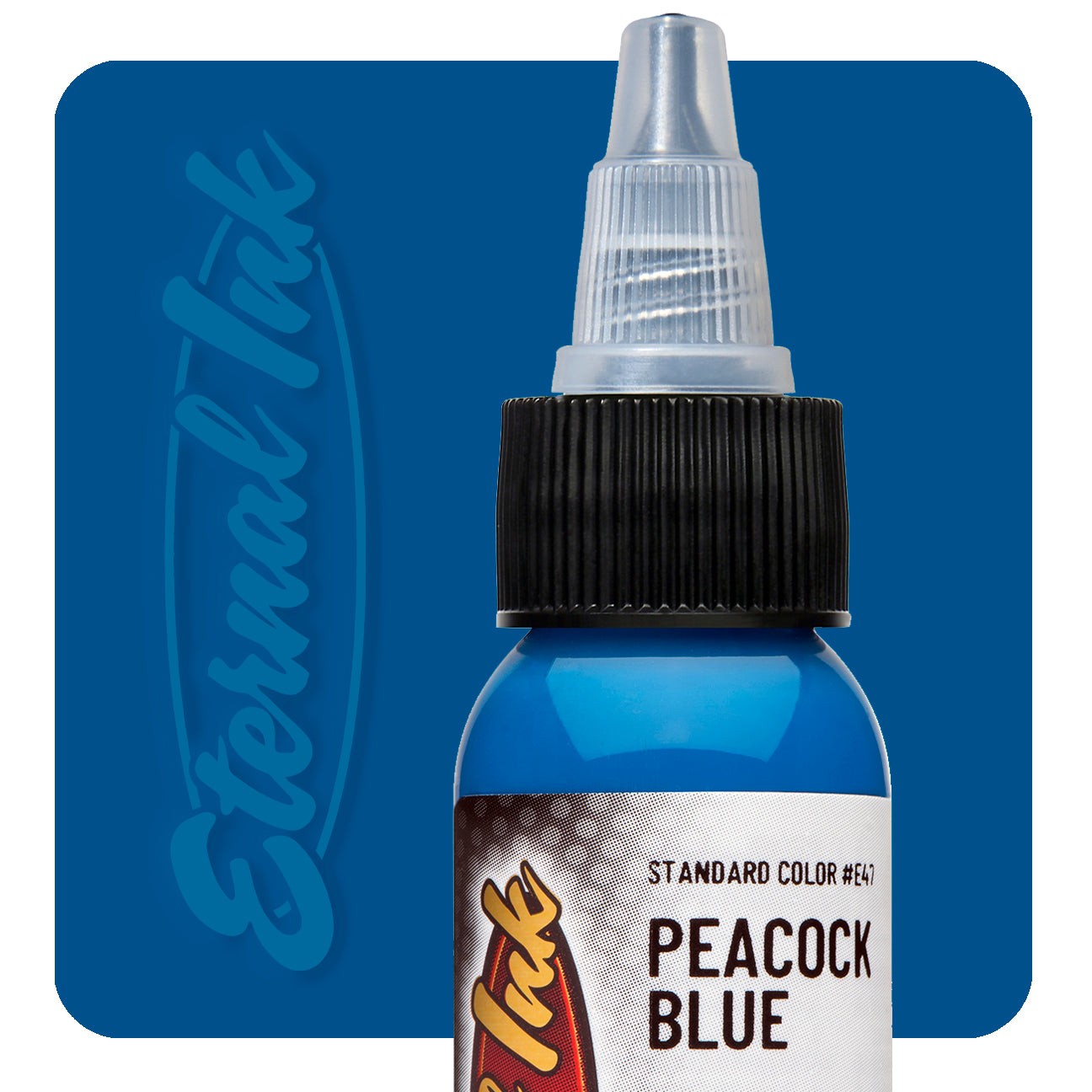 Eternal Peacock Blue Fountain Pen Ink - Premium Waterproof Calligraphy Ink for Dip Pens, Fountain Pens & Art Projects - Perfect for Writing, Drawing & Creative Lettering
