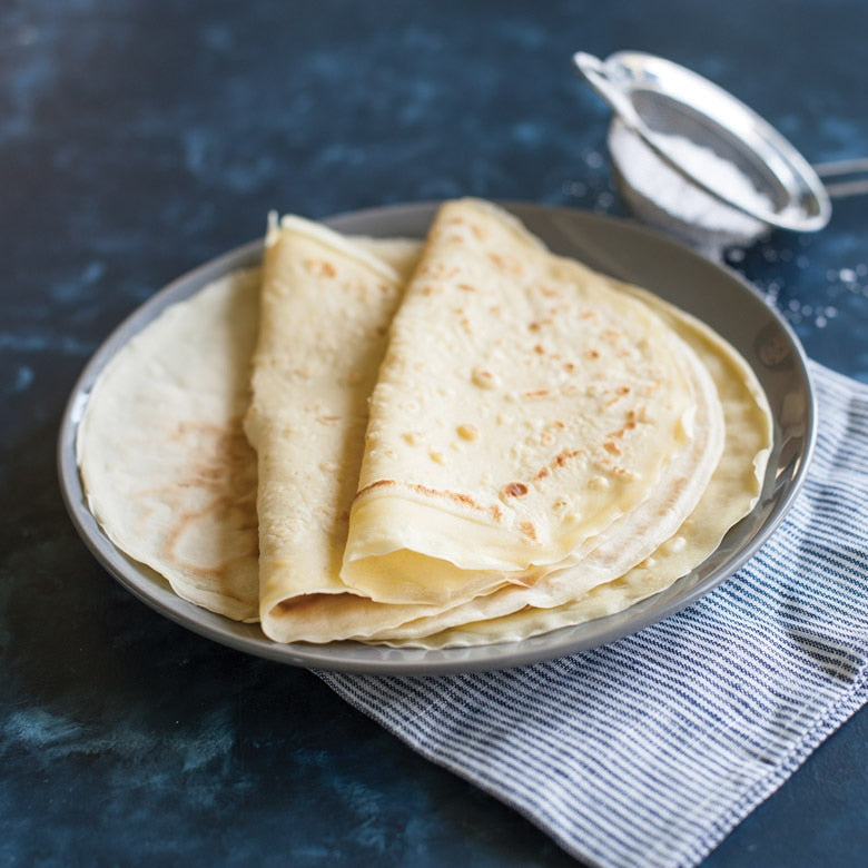 Premium Non-Stick Steel Crepe Pan - Professional French Pancake Maker for Home & Restaurant Use - Perfect for Crepes, Pancakes, Omelets & More