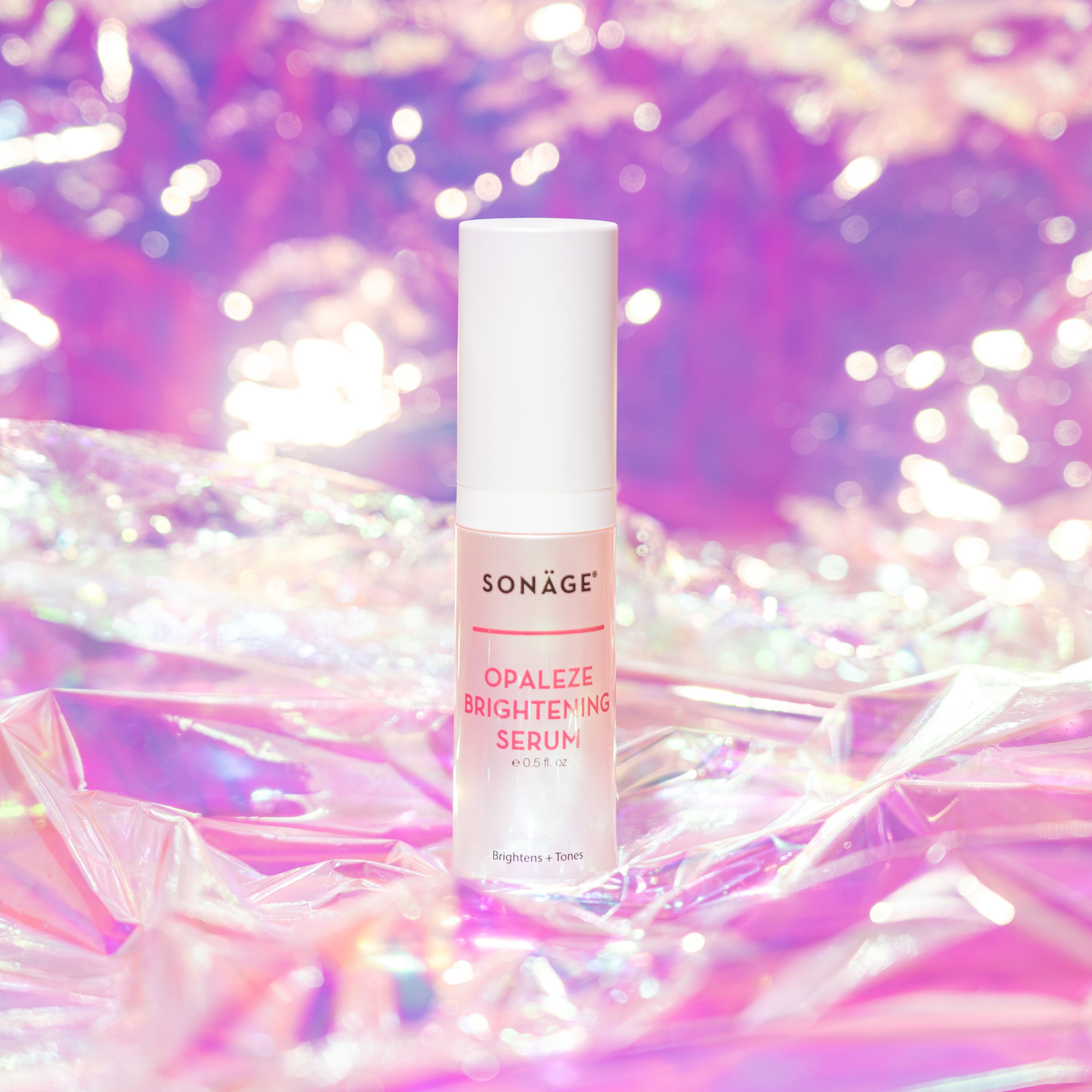 Opaleze Brightening Serum® - Vitamin C Facial Serum for Glowing Skin, Dark Spot Corrector & Anti-Aging Treatment | Day & Night Use for Radiant Complexion